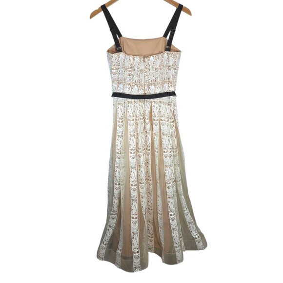 Anthropologie x Mare Mare Lace Corset Midi Dress - Picture 6 of 16